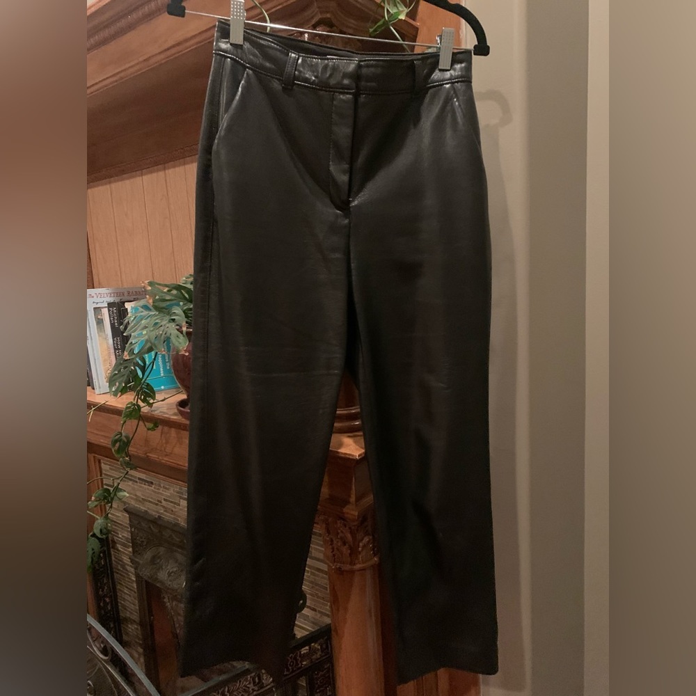 Babaton Leather Command Pants Size 4 - image 1
